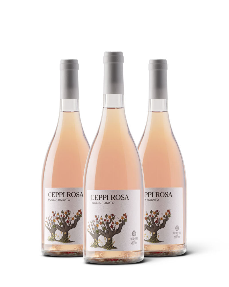 Box 3 Bottiglie <b>CEPPI ROSA</b> - Vino Rosato di Primitivo e Aleatico Puglia IGP 2025